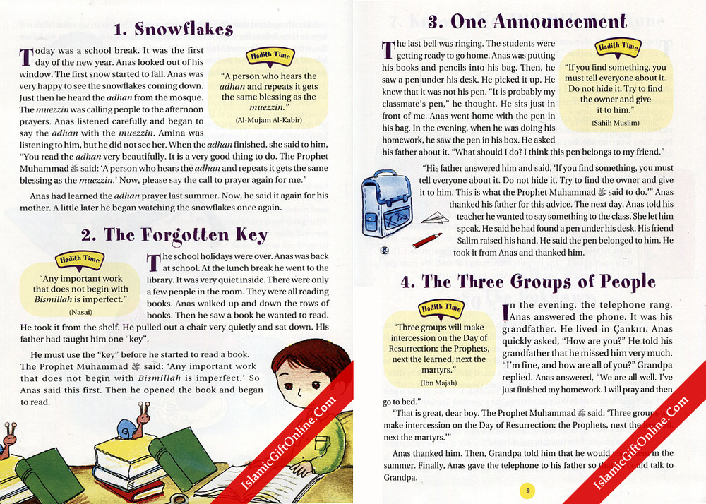 365 Hadith with Stories - Hardback