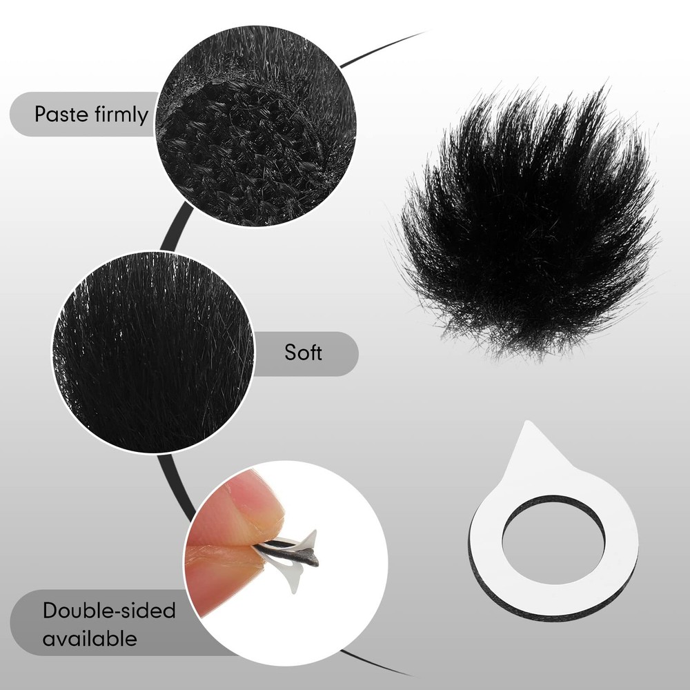 10 Pcs Camera Mic Windscreen Wind Muff Built in Microphone Camera Mic Muff C...