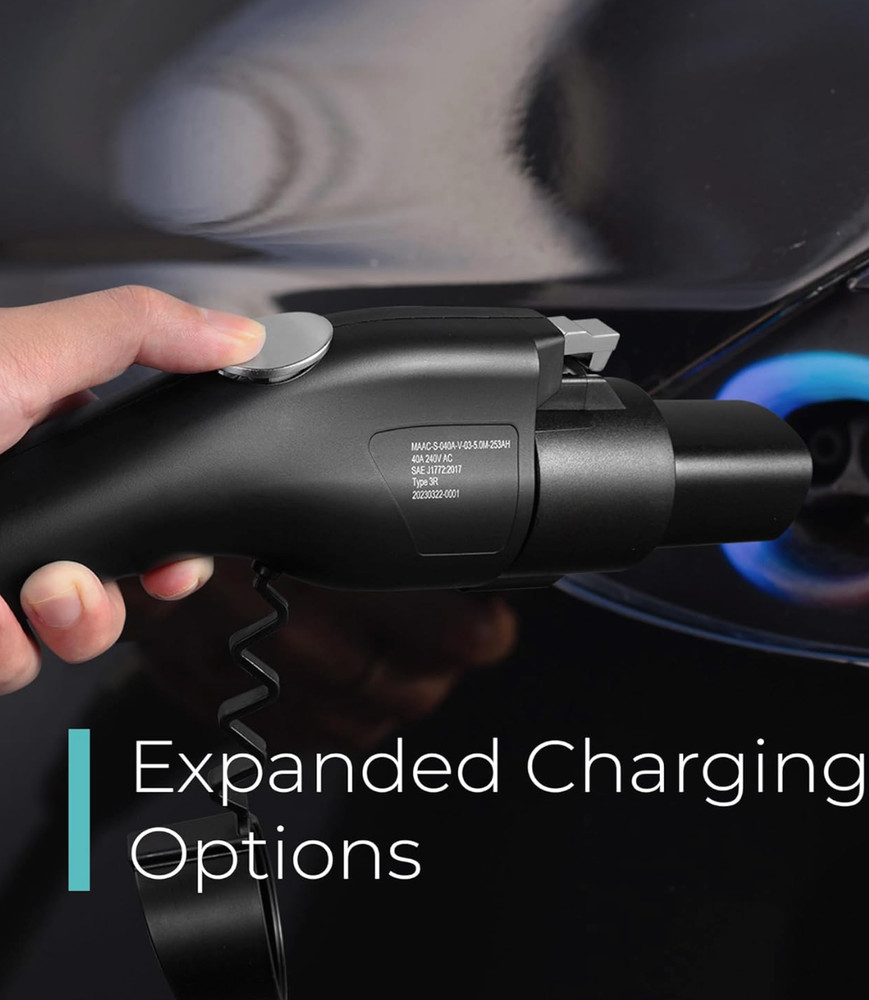 Focsprod tesla to j1772 ev charging adapter