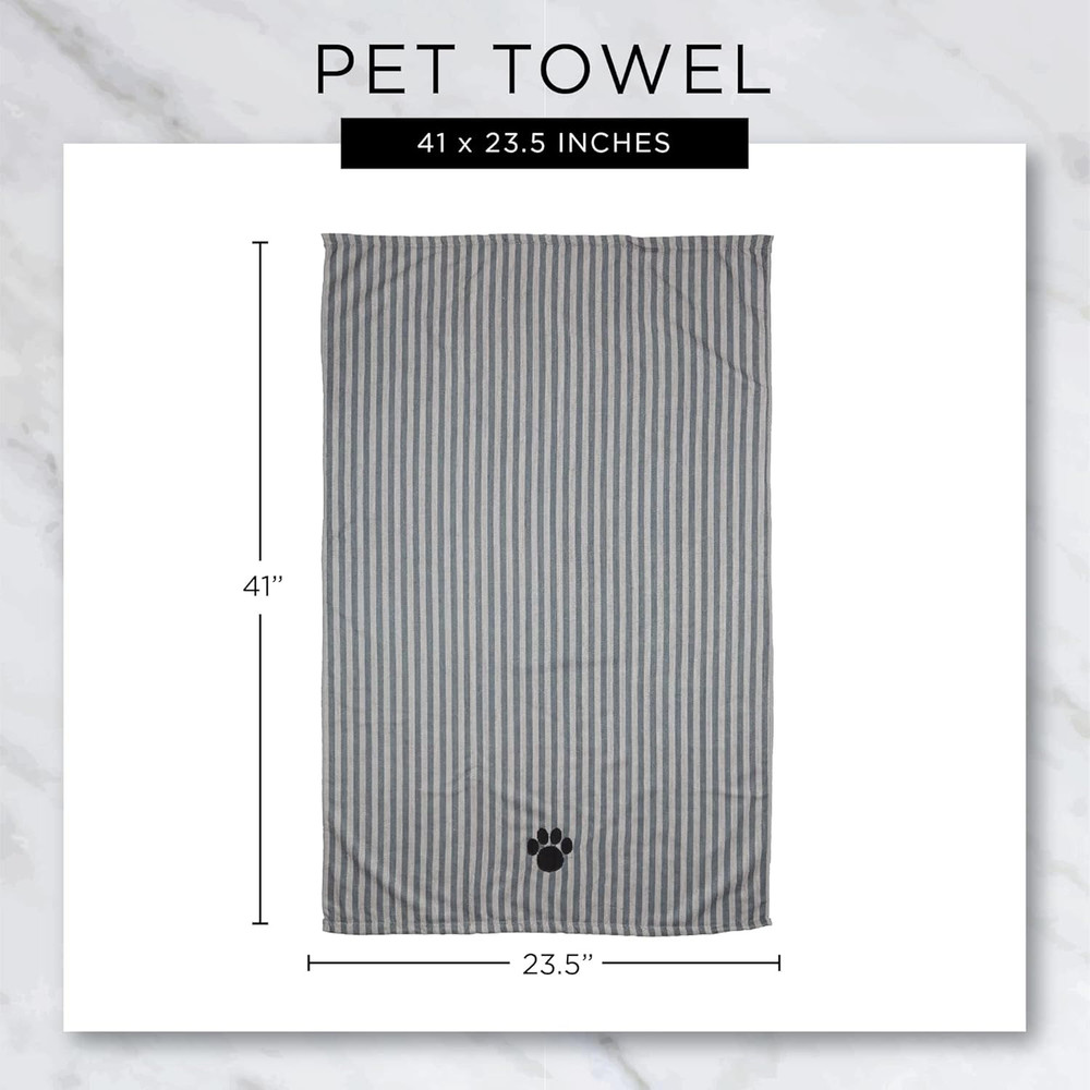 Pet Grooming Towel - Absorbent Microfiber X-Large