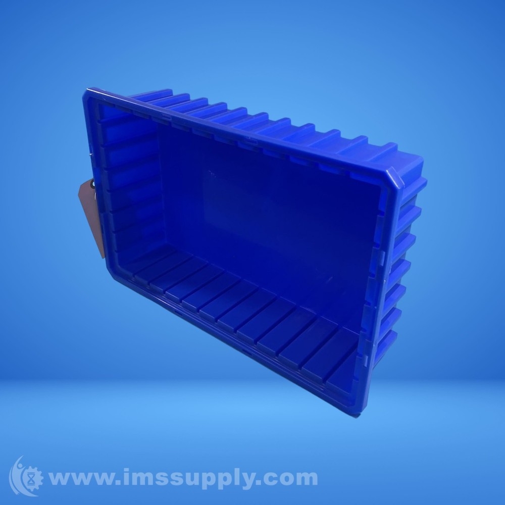 Akro Mils 33164 Blue Dividable Plastic Storage Box FNIP