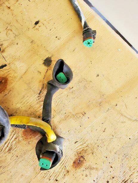 Marine Caterpillar C12 Engine Complete Wire Harness