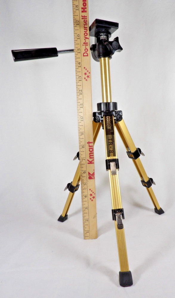 Coastar TR-8 Camera Camcorder Tripod & Case