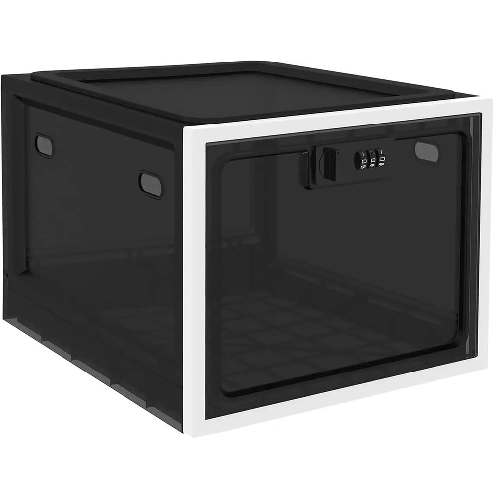 Medicine Lock Box with Combination Lock, Large Medication Lock Box with Code,...