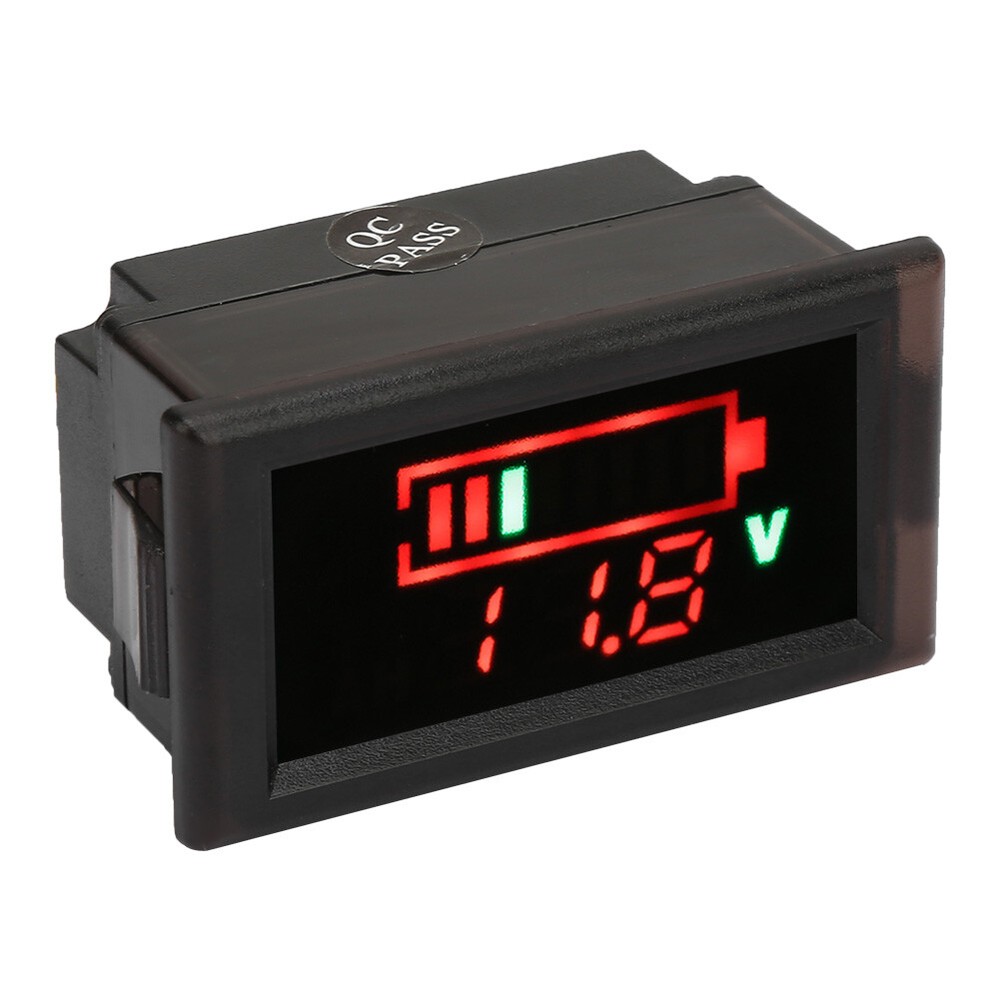 YB28VE W Waterproof Electrical Car Digital Display Battery Indicator Voltmeter