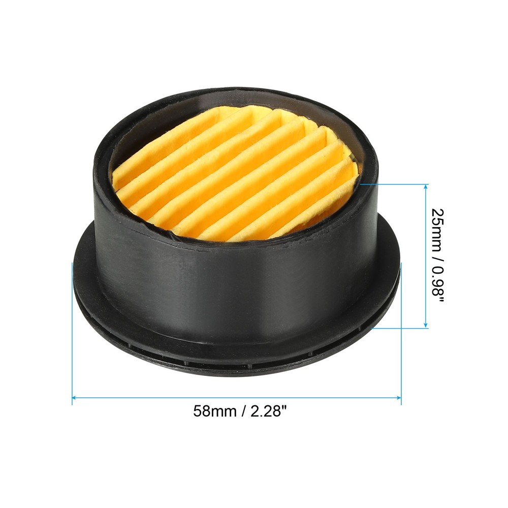 Air Compressor Filter, 8 Pack Air Compressor Accessories, Black, Yellow