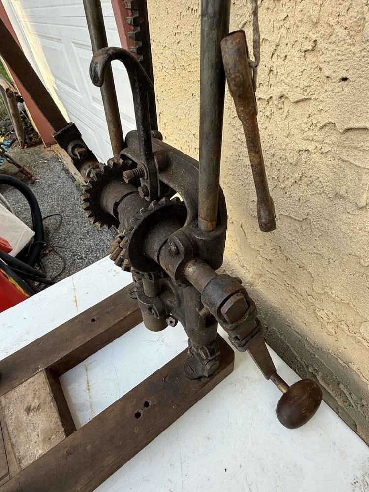 Millers Falls Barn Beam Drill Folding Timber Framing Woodworking