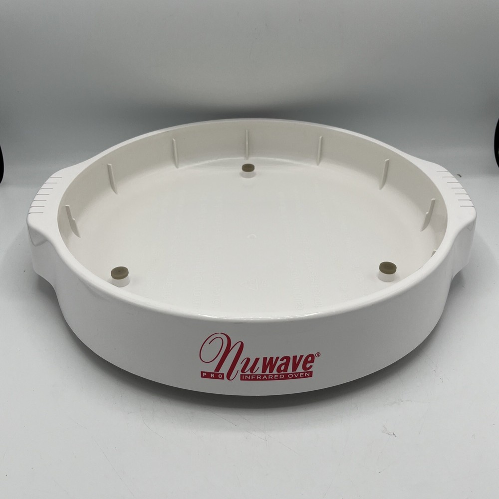 Nuwave Pro Infrared Oven Replacement Part Bottom Base White/Red