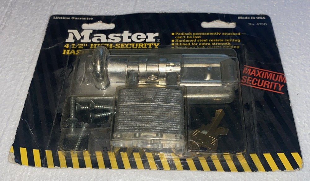 Master Lock Hasplock Model 475D