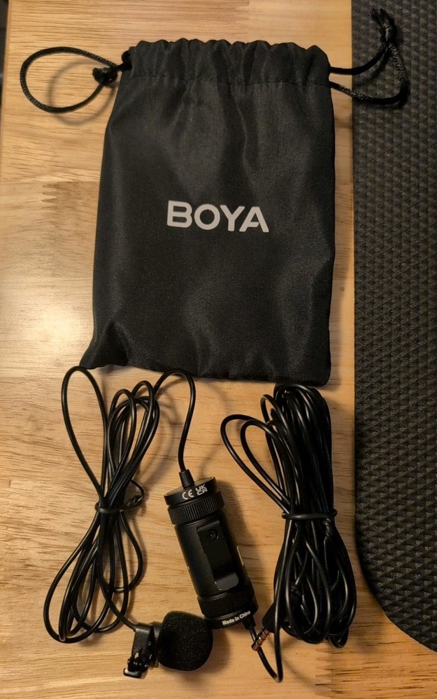 BOYA BY-M1 Omni Directional Lavalier Microphone