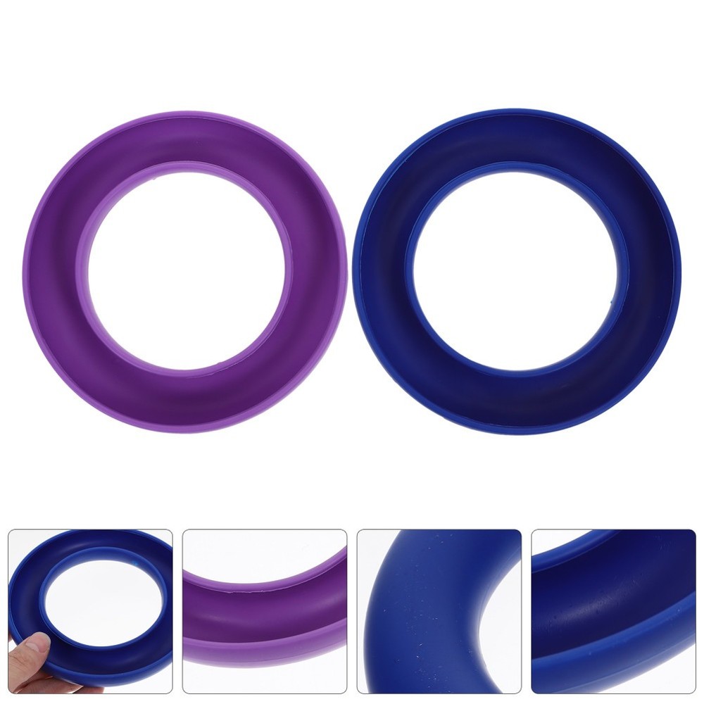 2 Pcs Colorful Bobbin Case Bobbins Holder Small Container Silicone