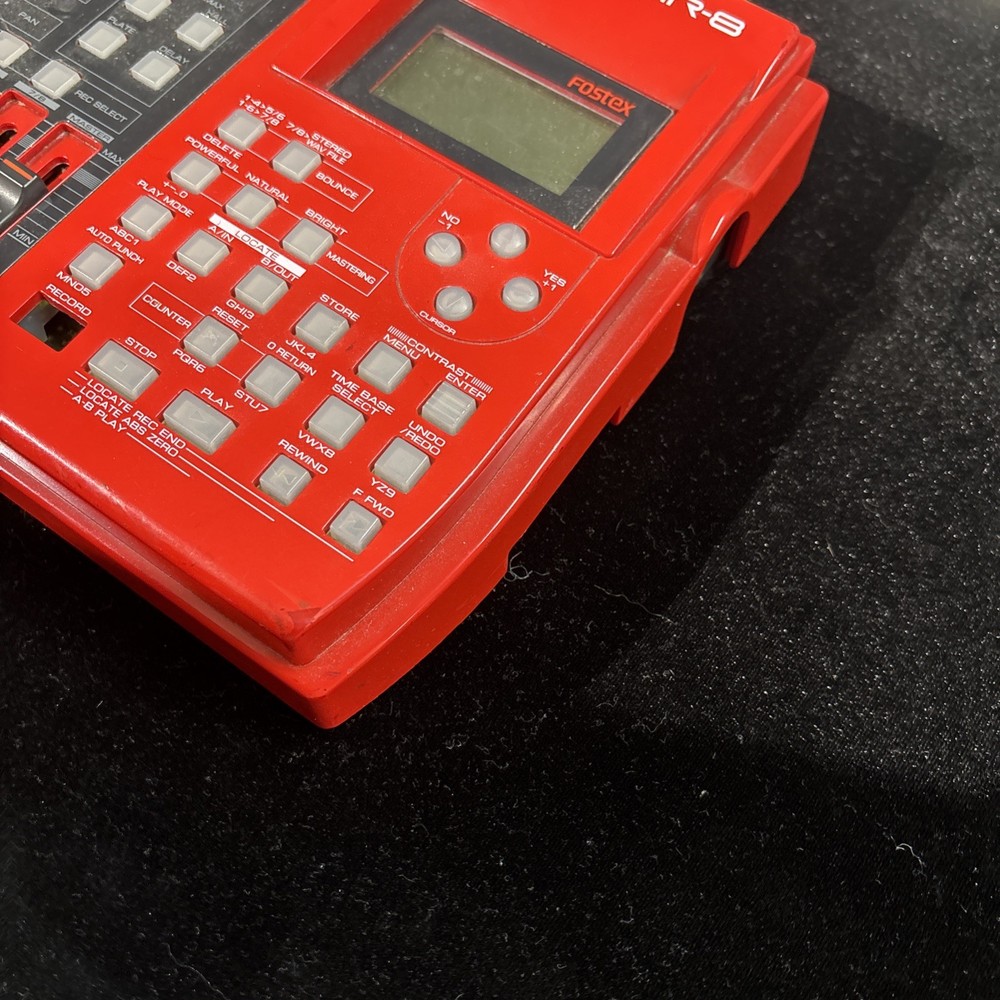 Fostex MR-8 Digital Multitracker , no power supply missing button!! Parts or fix