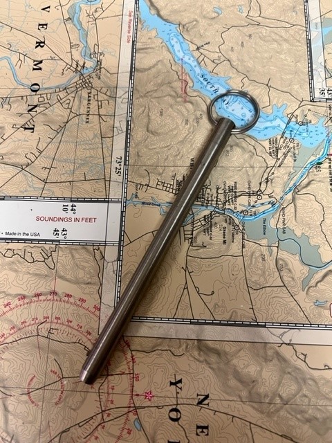 McMASTER-CARR #98404A410 18-8 SS Ring-Grip Quick-Release Pin 3/8".
