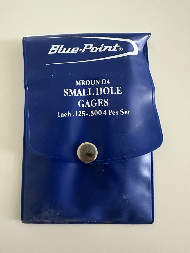 Snap On MROUND4 Small Hole Gauge Set with Case