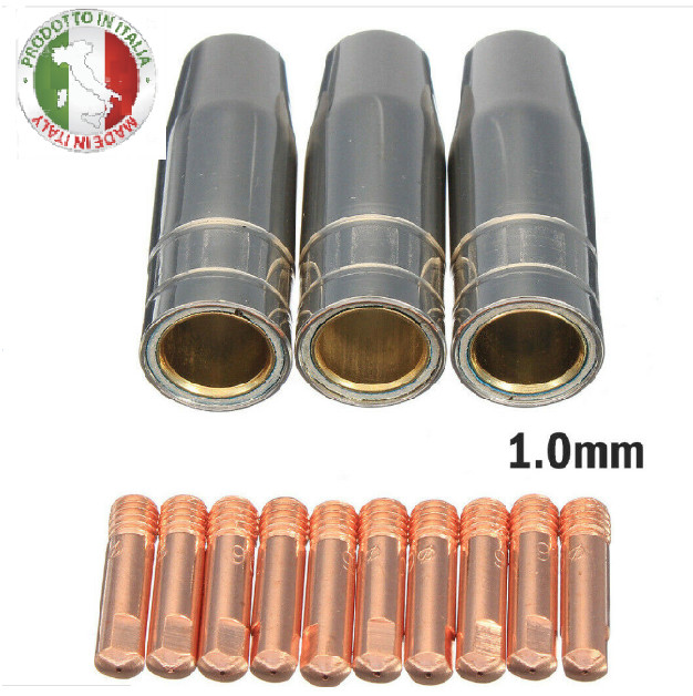 Continuous Wire Welding Machine MIG Replacement Torch 1.0mm Welding Nozzle Nozzles