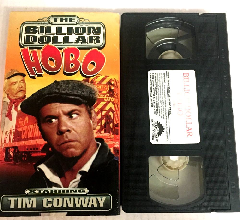 The Billion Dollar HOBO VHS Tape:  Ships Same Day With Tracking