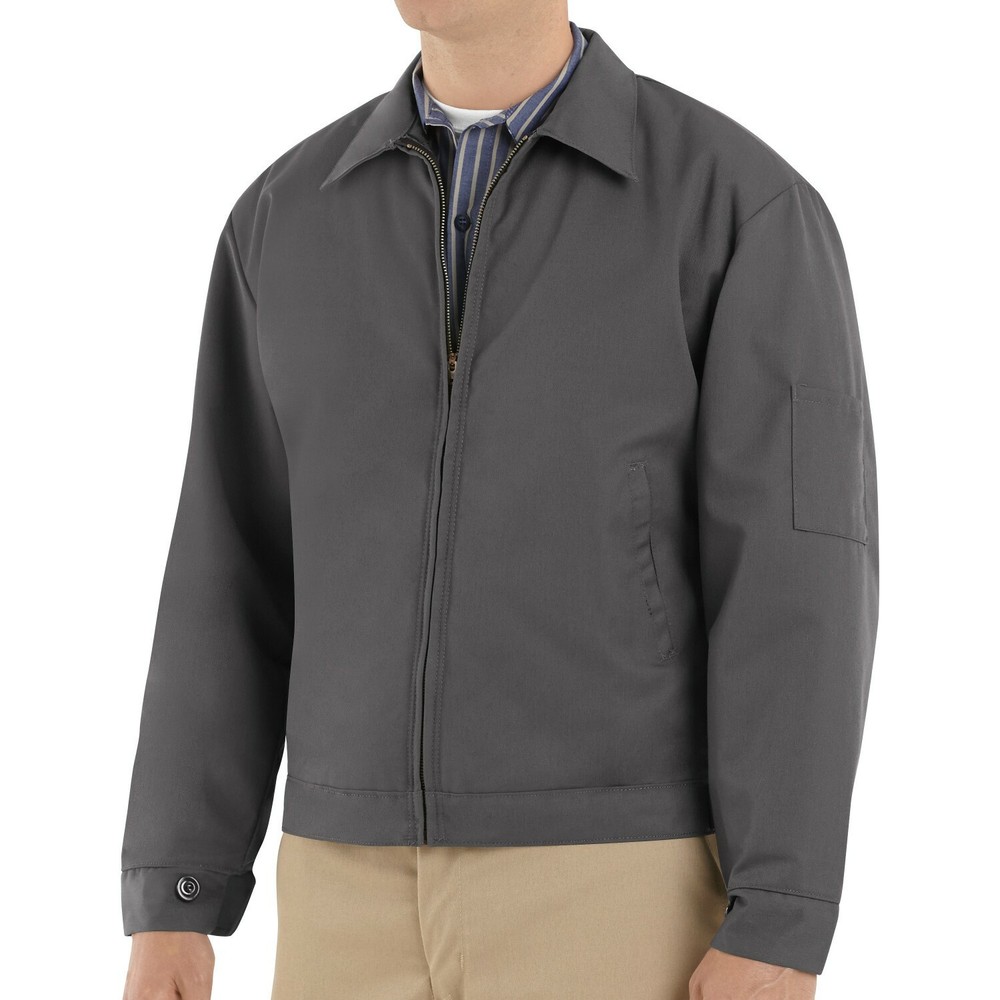 Work Jackets Zip Up Perma Lined Various Styles Quilted Lining Industrial Uniform