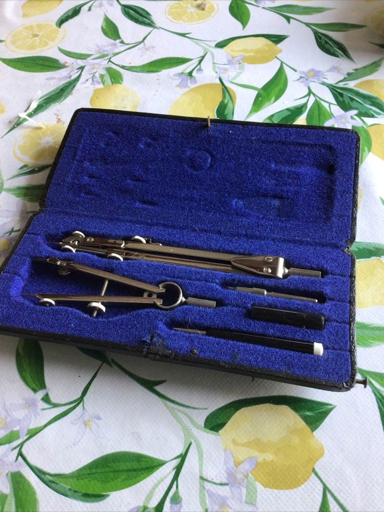 Helios Drafted 10/3B Compass Set Vintage
