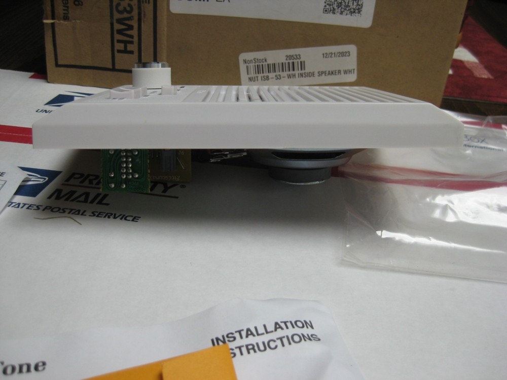 Nutone ISB-53WH Intercom Speaker- New