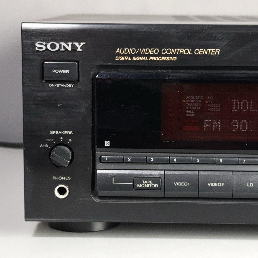 Sony STR-D865 Receiver Dolby Pro Logic Stereo & Remote Bundle