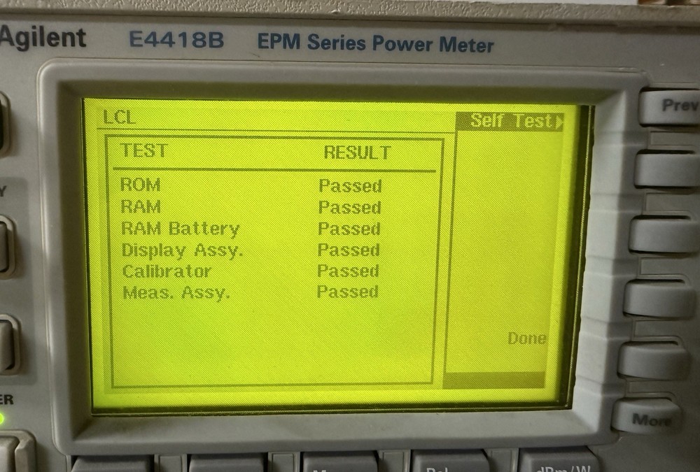 HP / Agilent E4418B EPM Power Meter Tested