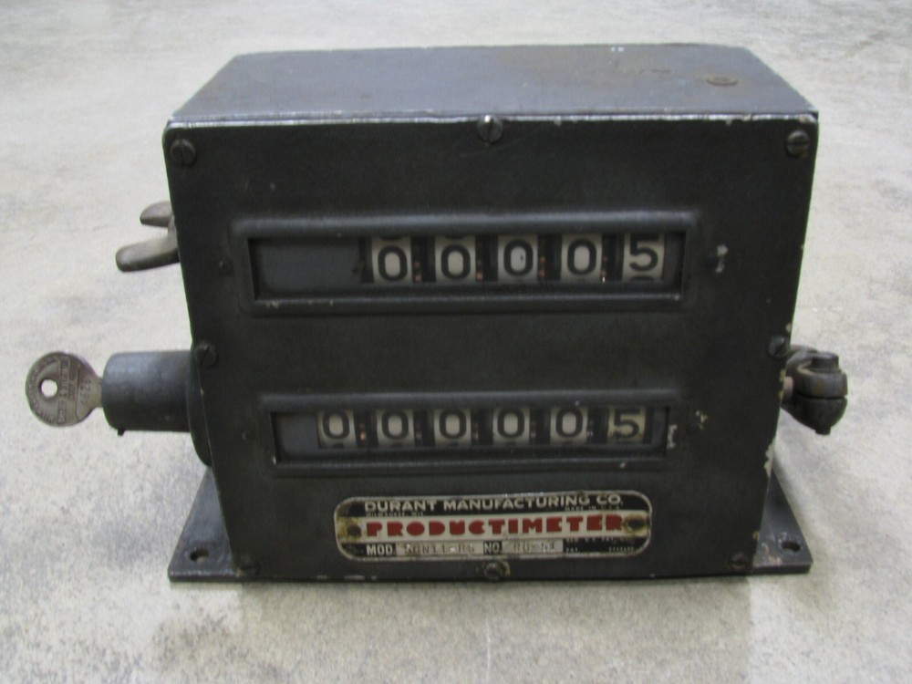 Durant Production Counting Meter