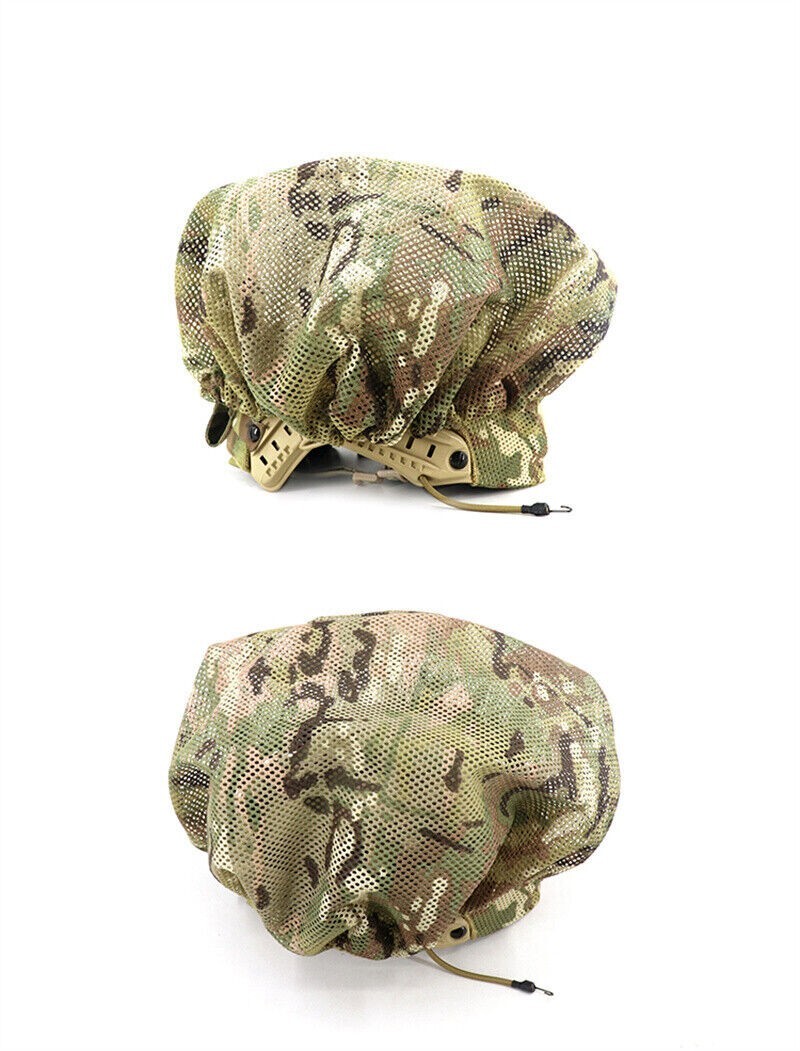 Agilite Mitznefet Helmet Outdoor Tactical Hiding Hat Ventilation multicam camo