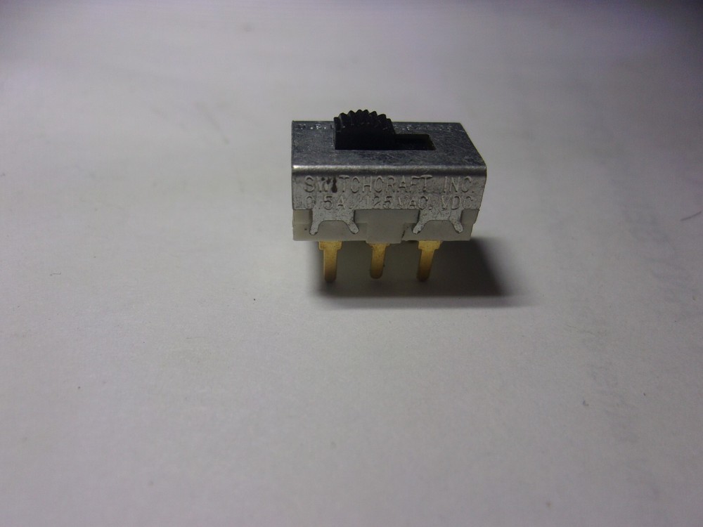 Switchcraft Slide Switch  0.5A  125VAC  VDC