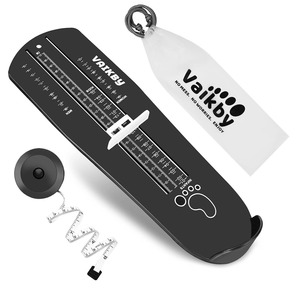 Vaikby Foot Measurement Device, Shoe Sizer Measuring Devices Ruler Sizer for ...