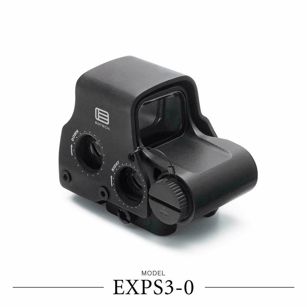 NEW EOTECH EXPS3-0 BLACK HOLOGRAPHIC WEAPON SIGHT 68 MOA RING 1 MOA DOT