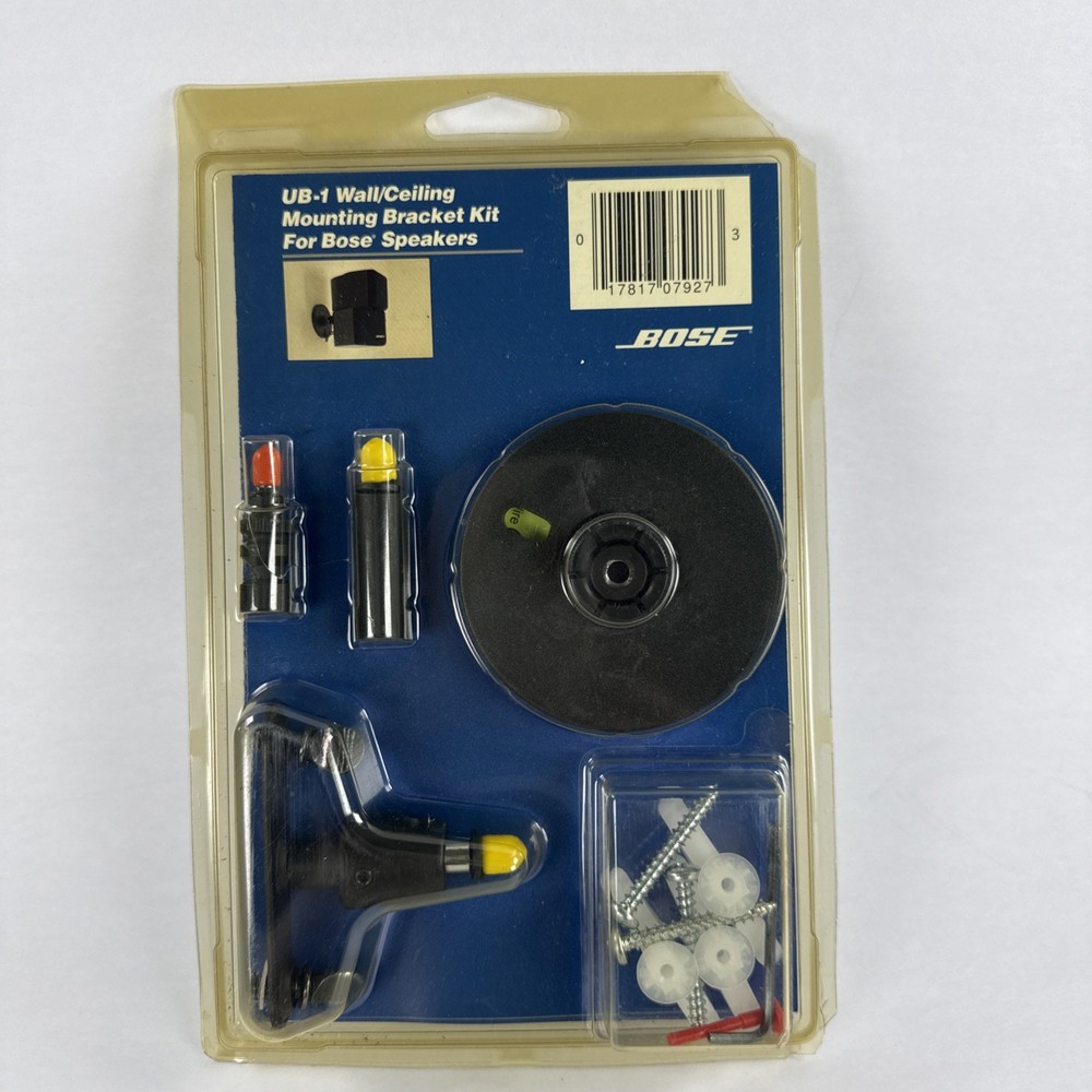 Bose UB-1 Speaker Wall/Ceiling Mount Kit - NEW - Damaged Packaging NOS