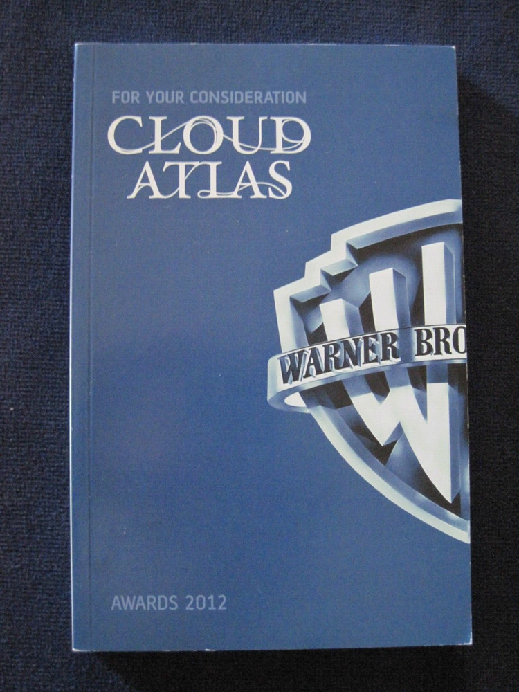 ORIGINAL SCRIPT - CLOUD ATLAS - OSCAR CONSIDERATION 1st Ed in Book Form