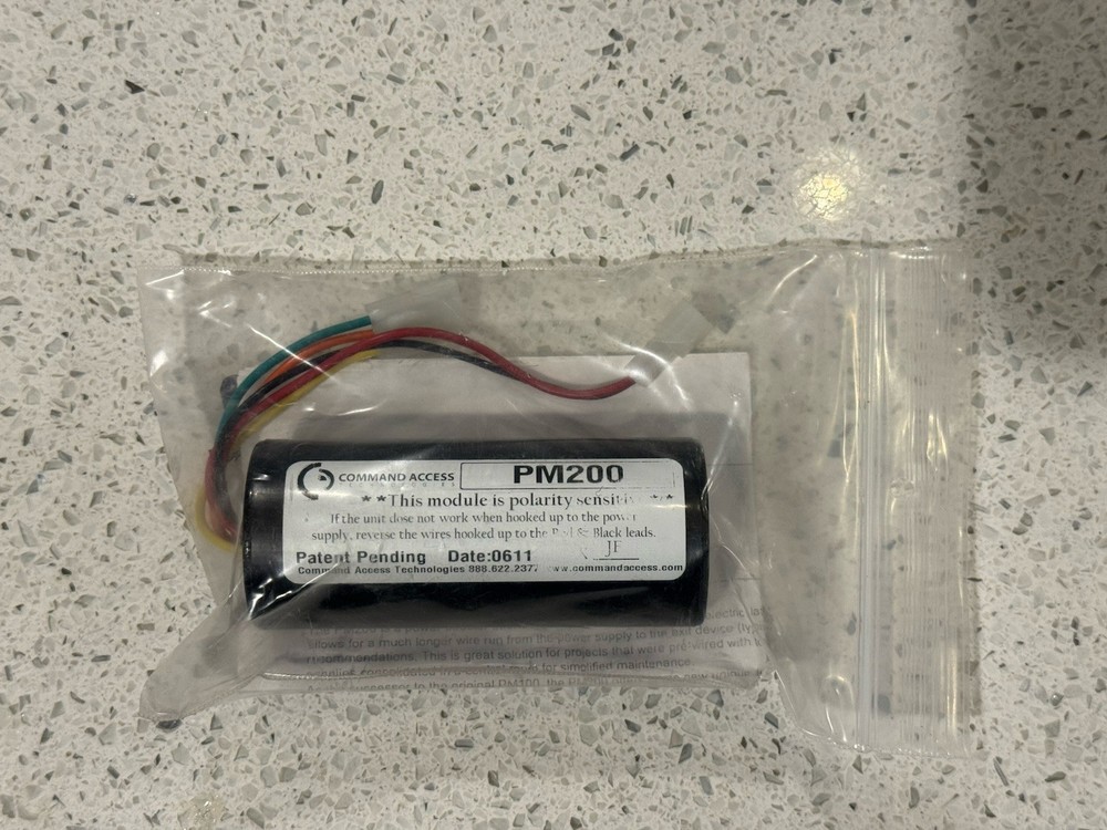 Command Access Tech PM200 Power Module For Use With 24VDC @ 1.5 Amp Devices