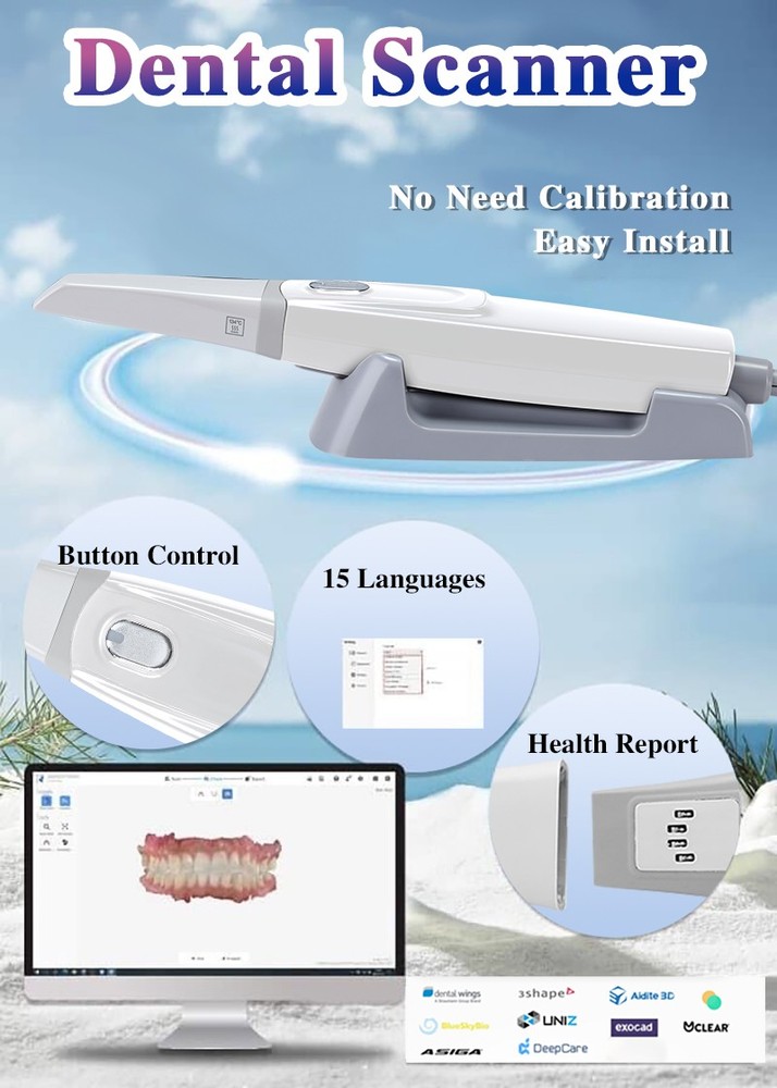 PRO Digital Dental Intraoral 3D Scanner with Scanning Software
