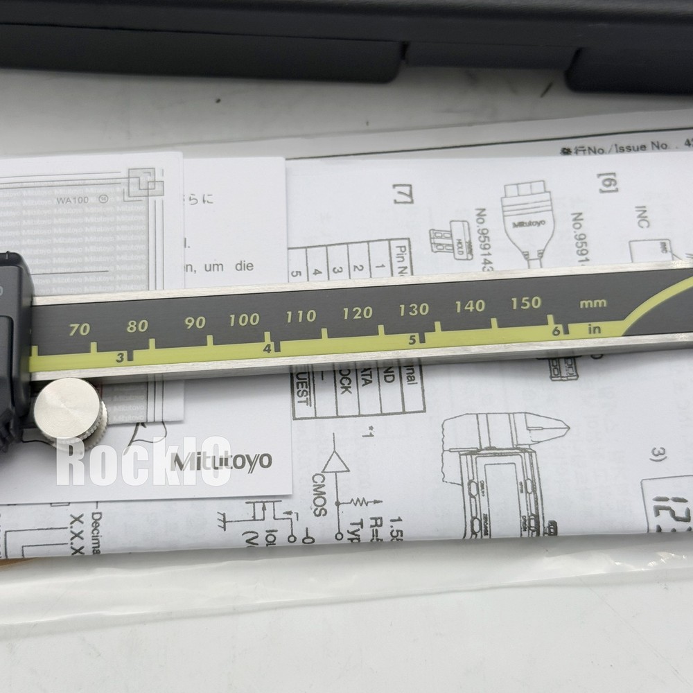 500-196-30 New Mitutoyo Digital Caliper | 0-6" (150mm) | Absolute Encoder US