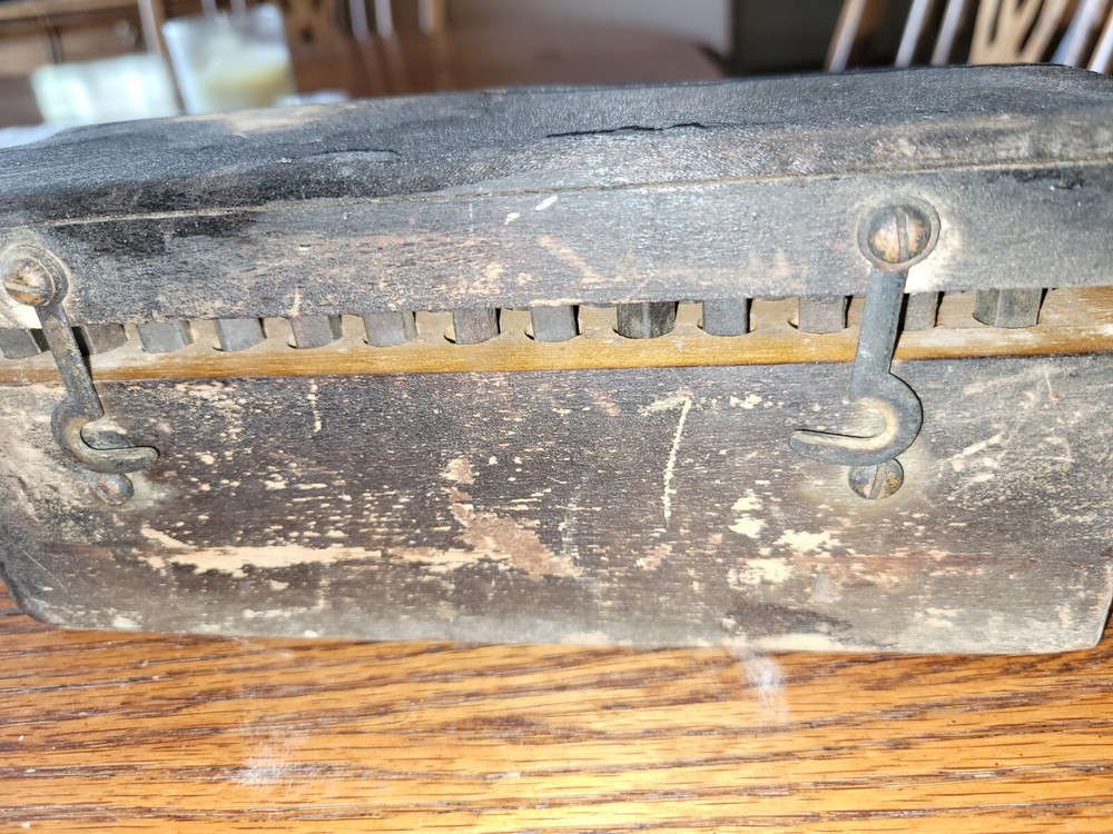 vintage ww1 dog tag die stamper