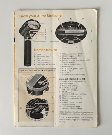 Honeywell Auto/Strobonar 682S Instruction Manual