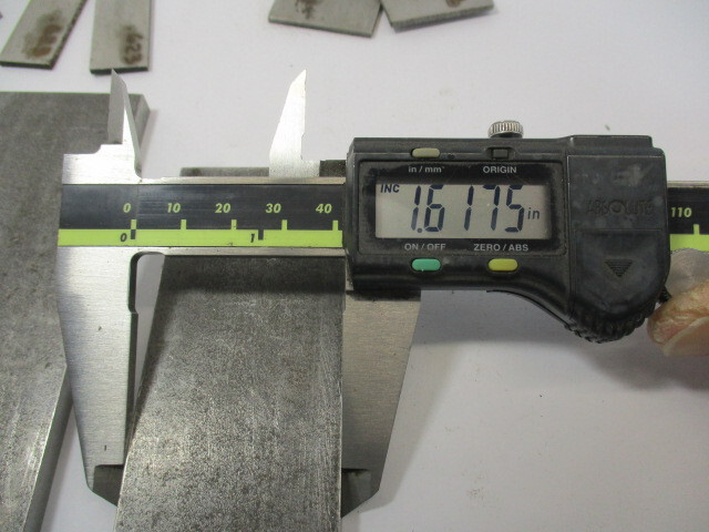 (4) Pair Parallel Blocks Some Hardened Ground Block Parallels Various Sizes VGC