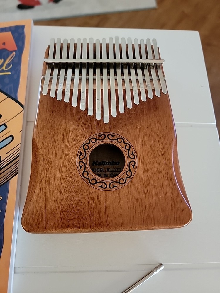 Kalimba 17 key, Complete Kit