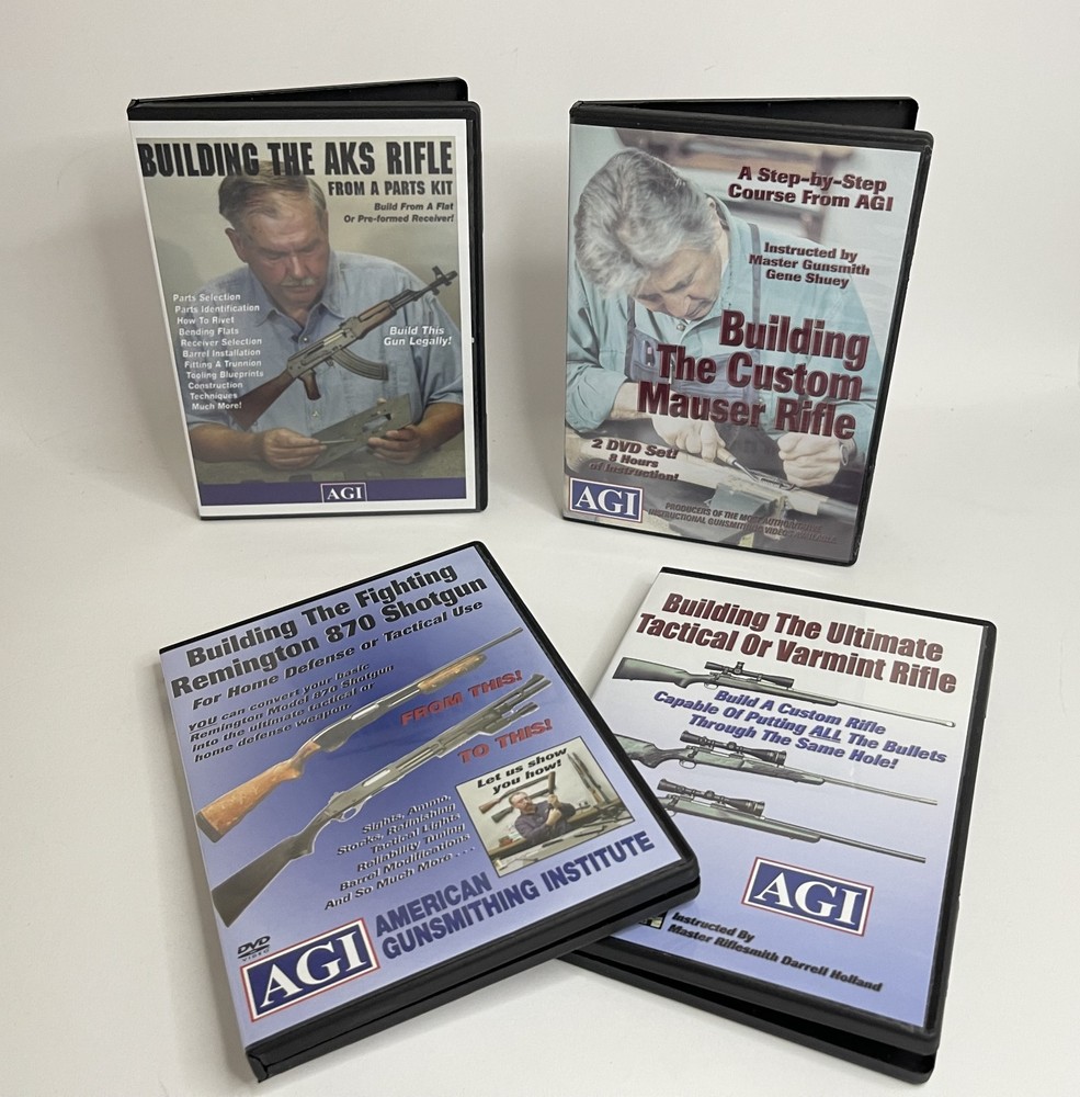 AGI Precision Rifle and Shotgun Building Course Bundle (5 DVDs)