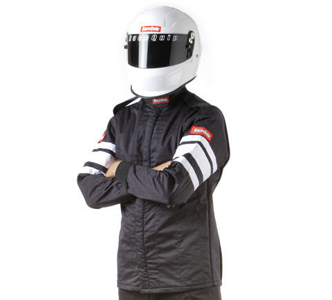 Black Jacket Fits Multi Layer 5X-Large