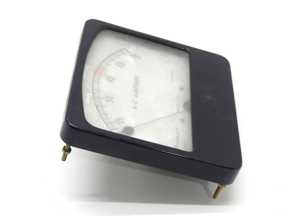 Triplett Model 636 A-C Amperes 49-4997 E