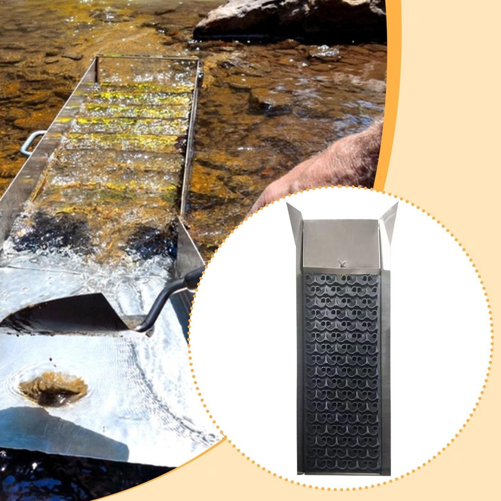 Gold Sluice Box Professional Classifiers Easy to Use Compact Practical Tool