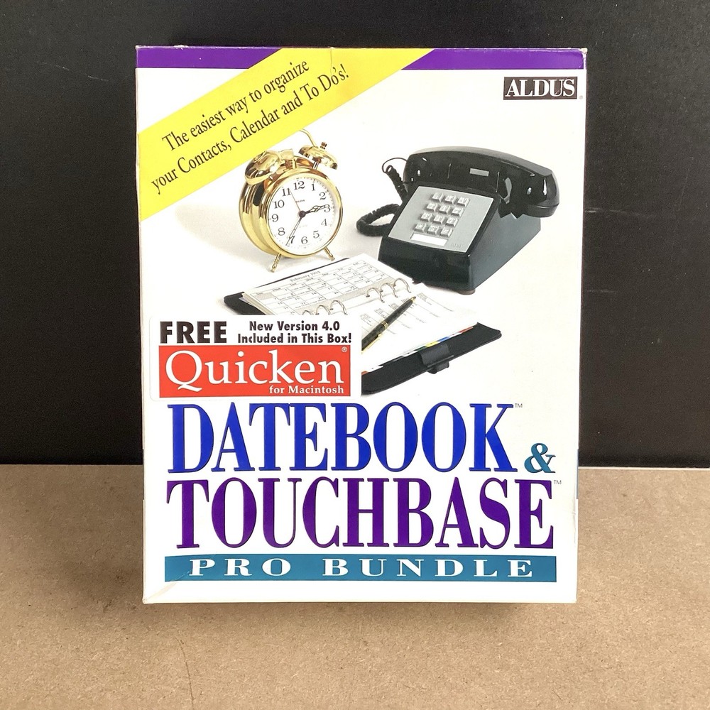 Aldo’s Datebook &touch base Pro Bundle
