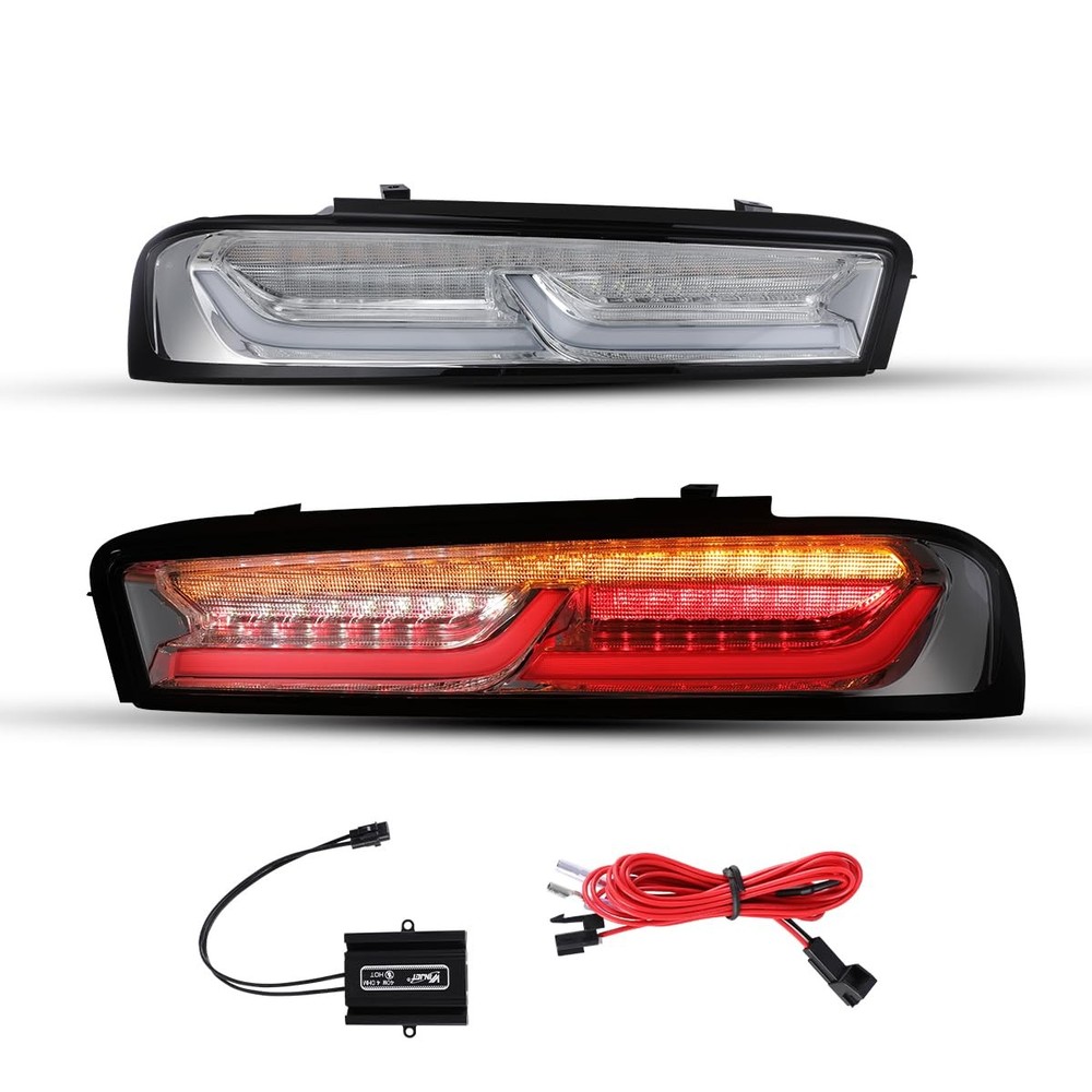 LED Tail Lights Camaro 2016-2018 Sequential Rear Lamps Assembly Replacement