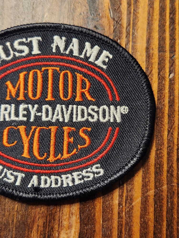 Harley Davidson Patch Vintage NOS 3x3.5"