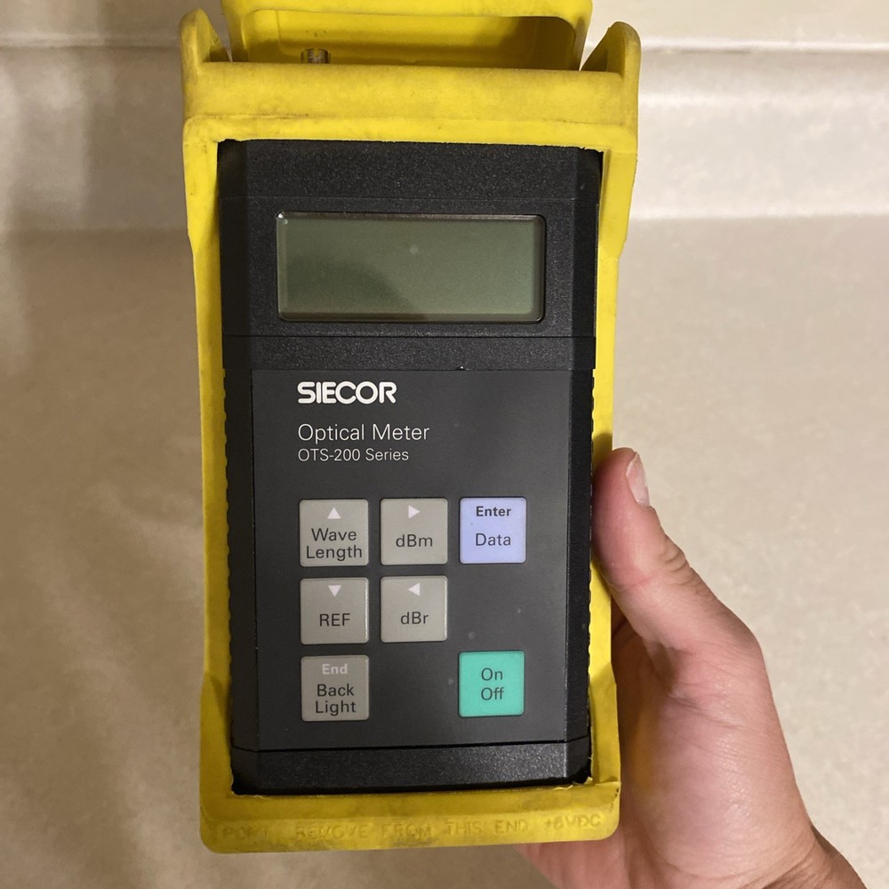 Siecor ORS-200 Optical Meter Read