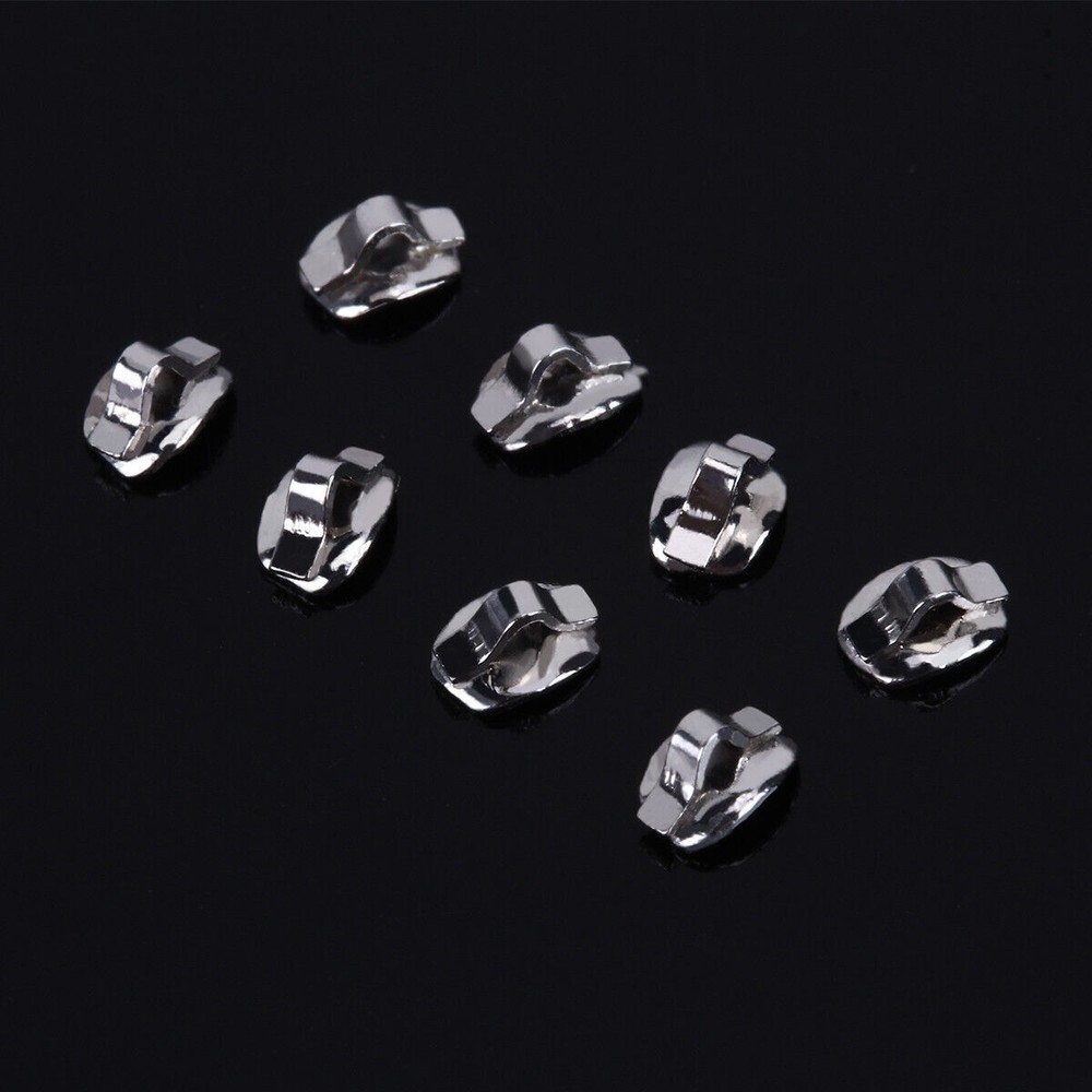 10pcs/Pack Orthodontic Dental Direct Bond Eyelet Rectangular Base Lingual Button