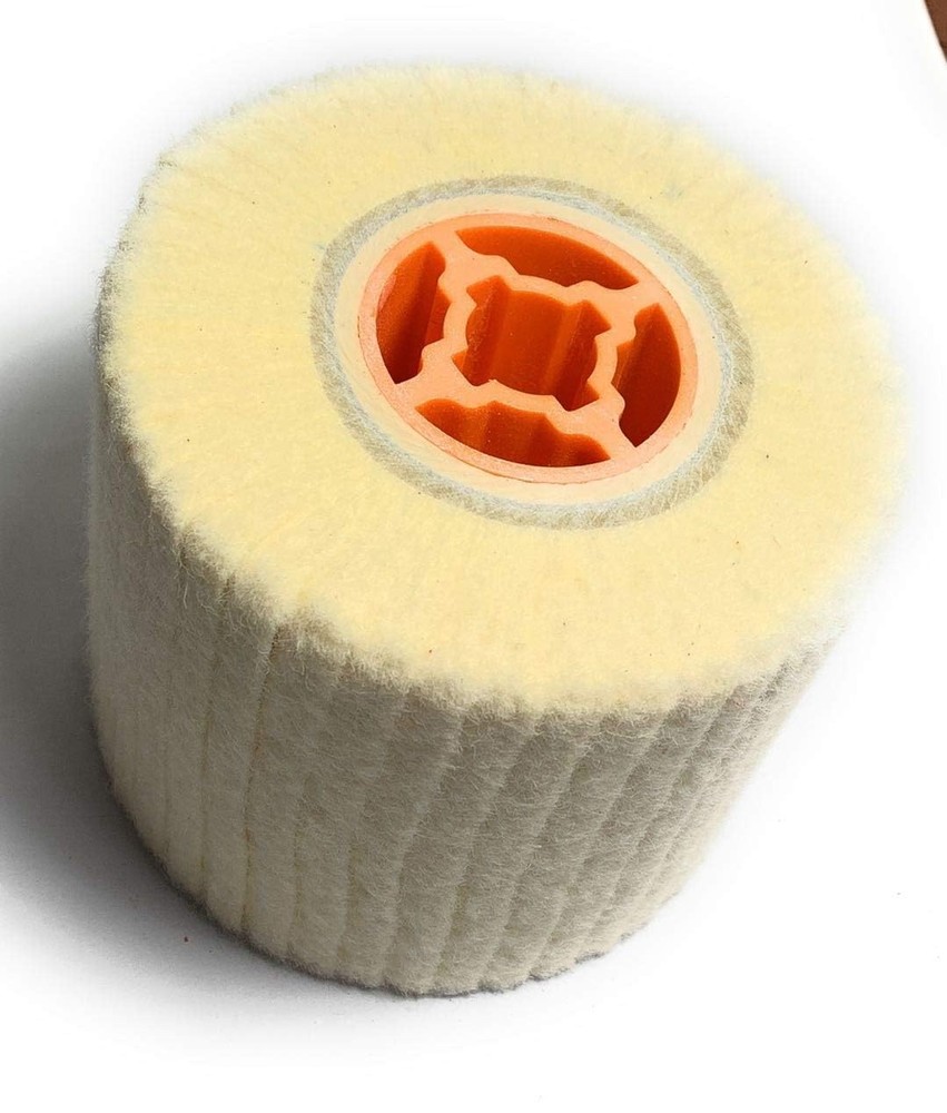 Wool Felt Wire Drawing Wheel Buffer Wheel Buffing Drum Mirror Burnishing Poli...