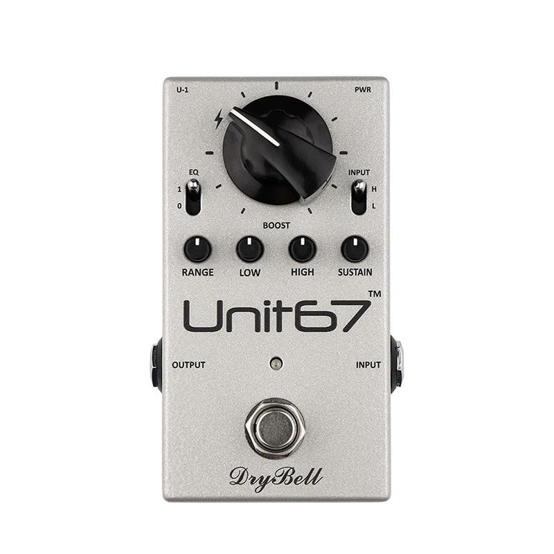 DryBell Unit67 [Tone Shaper, Compressor, EQ, Booster, Rangemaster]
